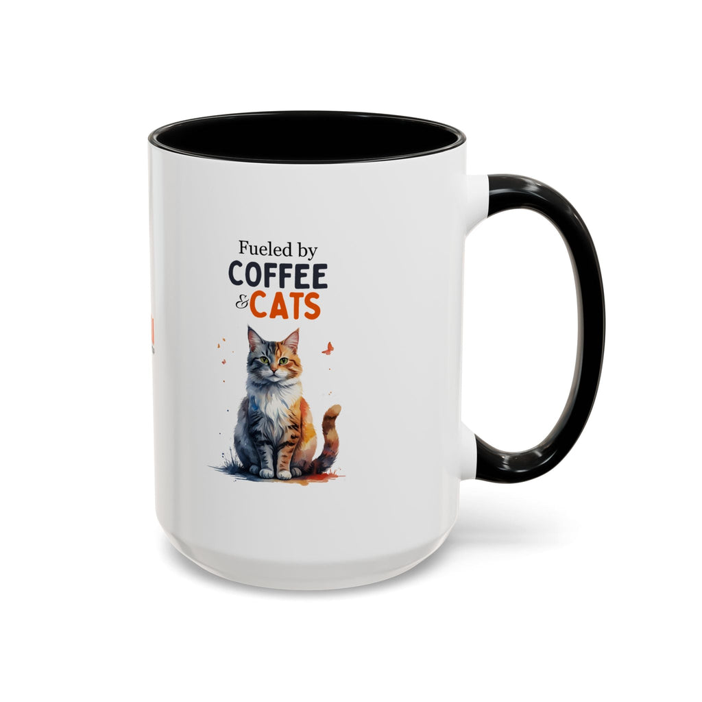 Fueled by Coffee & Cats Mug