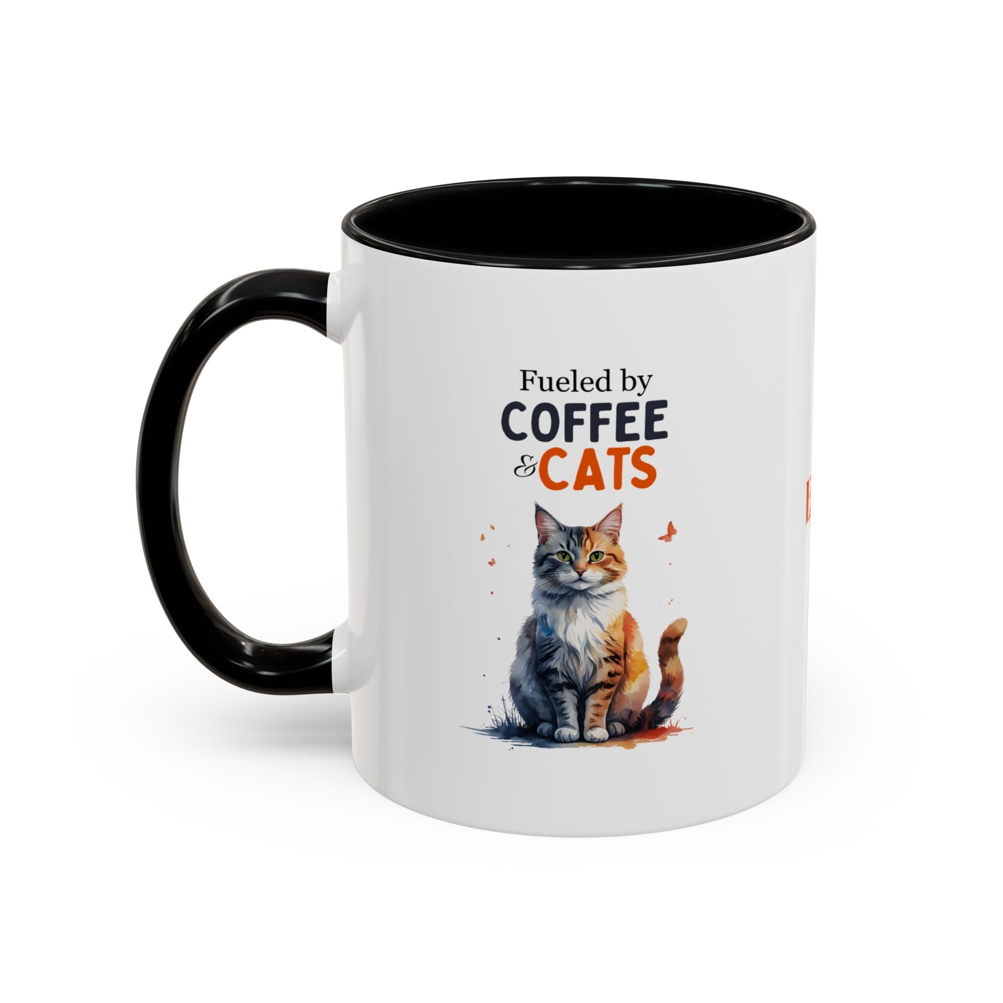Fueled by Coffee & Cats Mug
