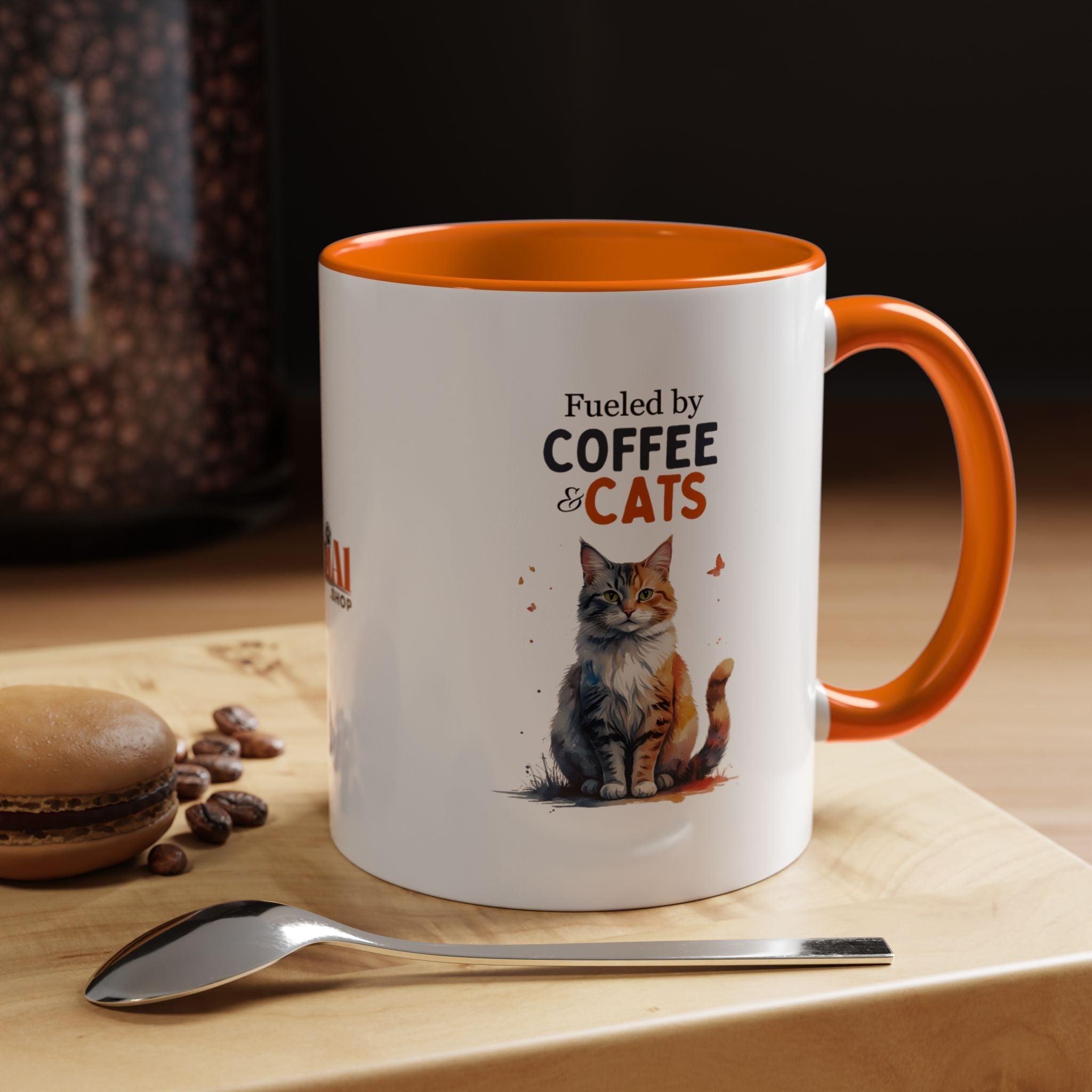 Fueled by Coffee & Cats Mug