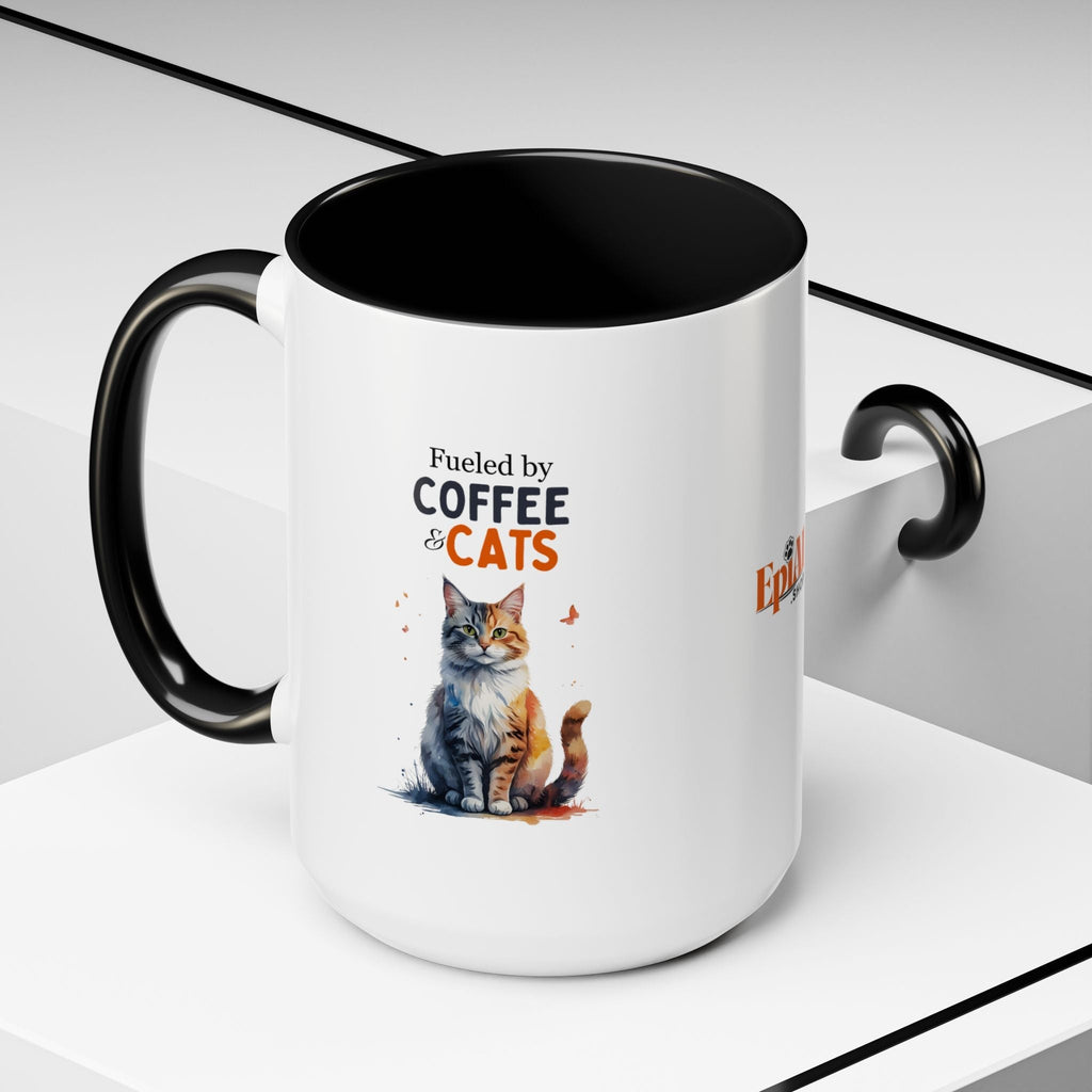 Fueled by Coffee & Cats Mug