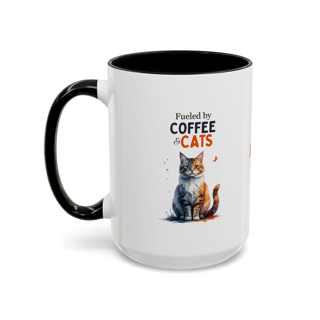 Fueled by Coffee & Cats Mug