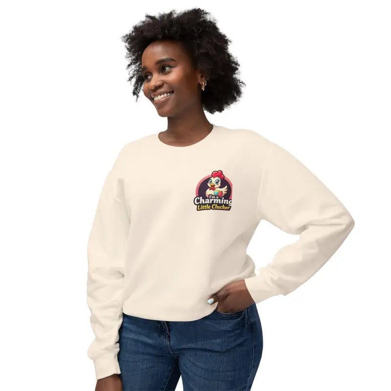 Ocean State Styles Sweatshirt Hen Themed Lightweight Casual