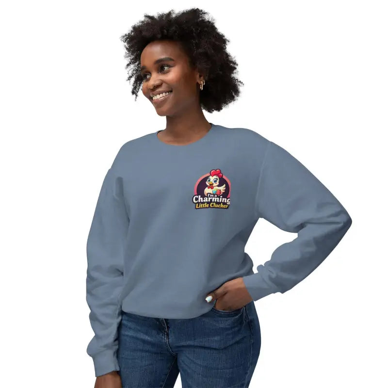 Ocean State Styles Sweatshirt Hen Themed Lightweight Casual