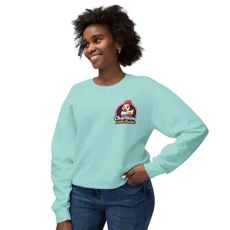 Ocean State Styles Sweatshirt Hen Themed Lightweight Casual