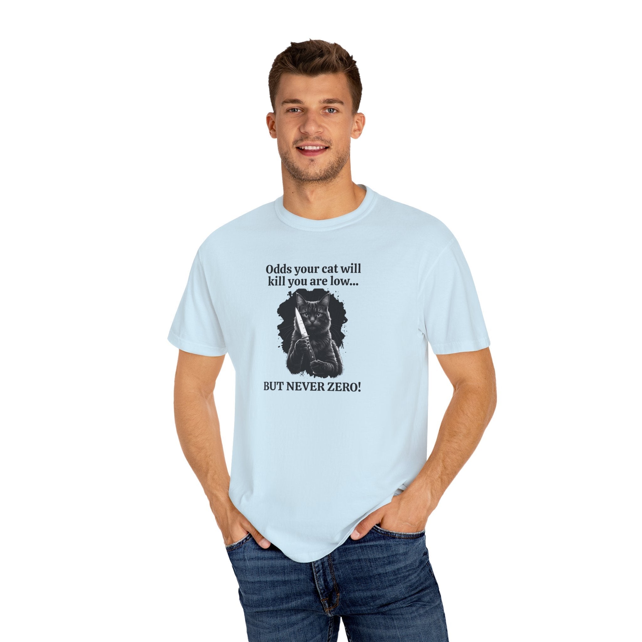Funny Killer Cat Graphic Tee