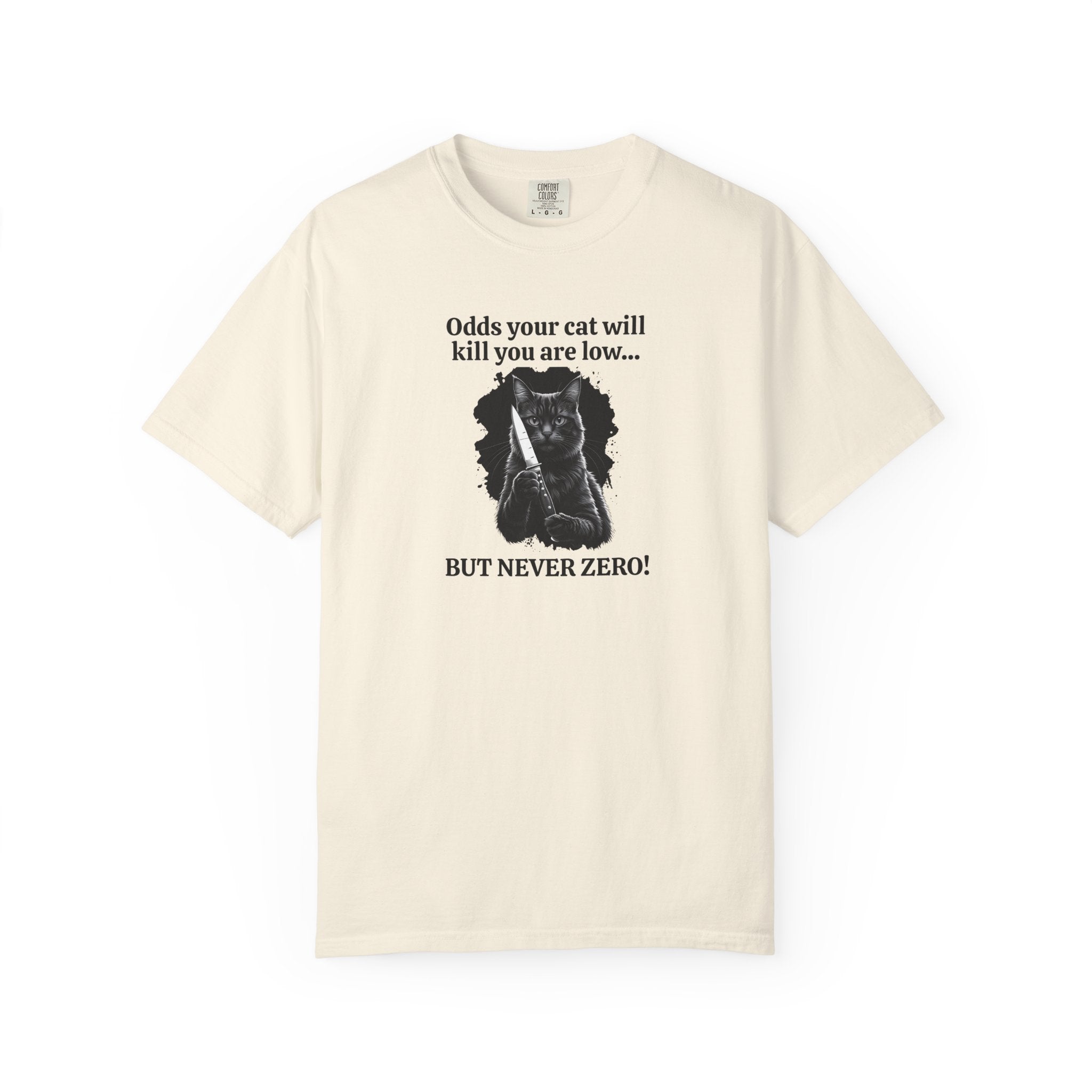 Funny Killer Cat Graphic Tee