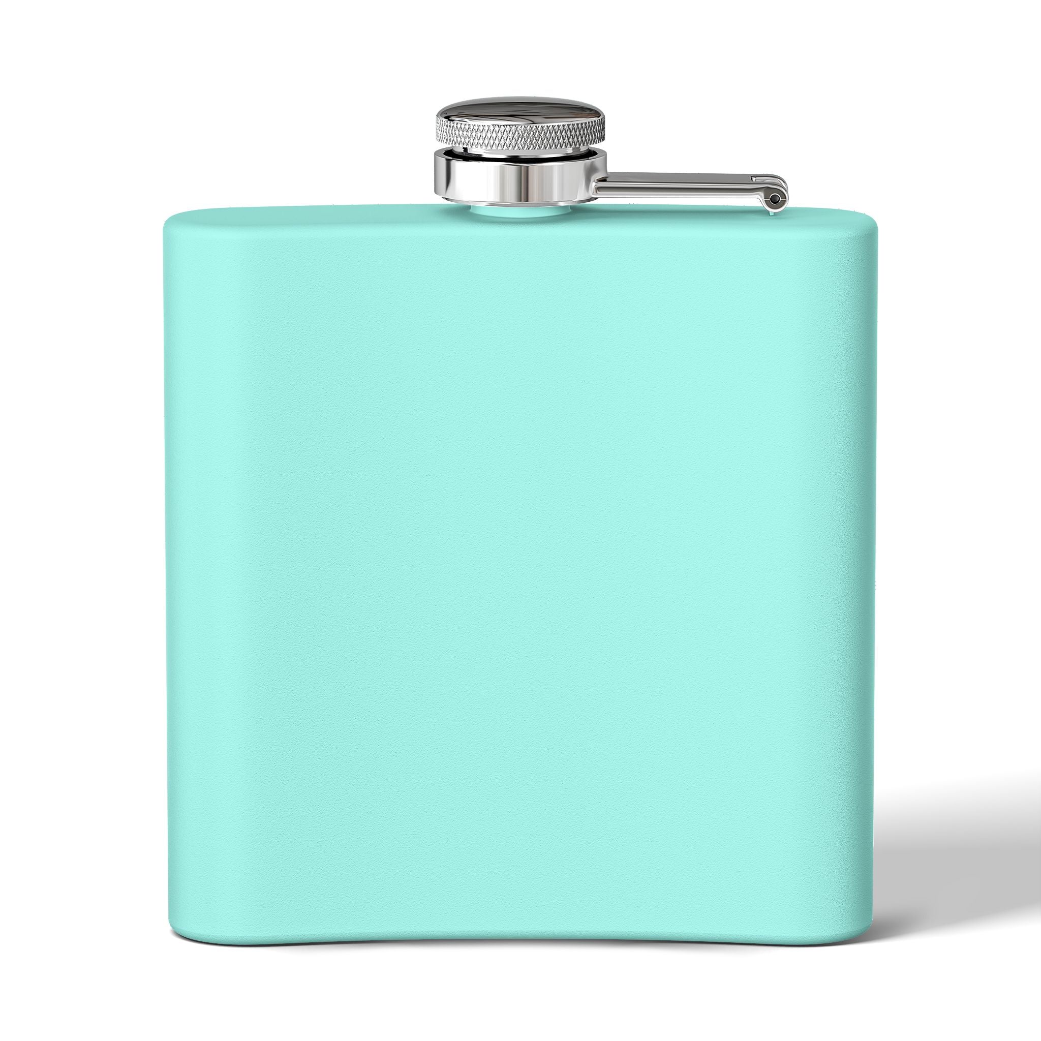 Funny Stainless Steel Flask - "Orange is Not My Color!" - 6oz Gift