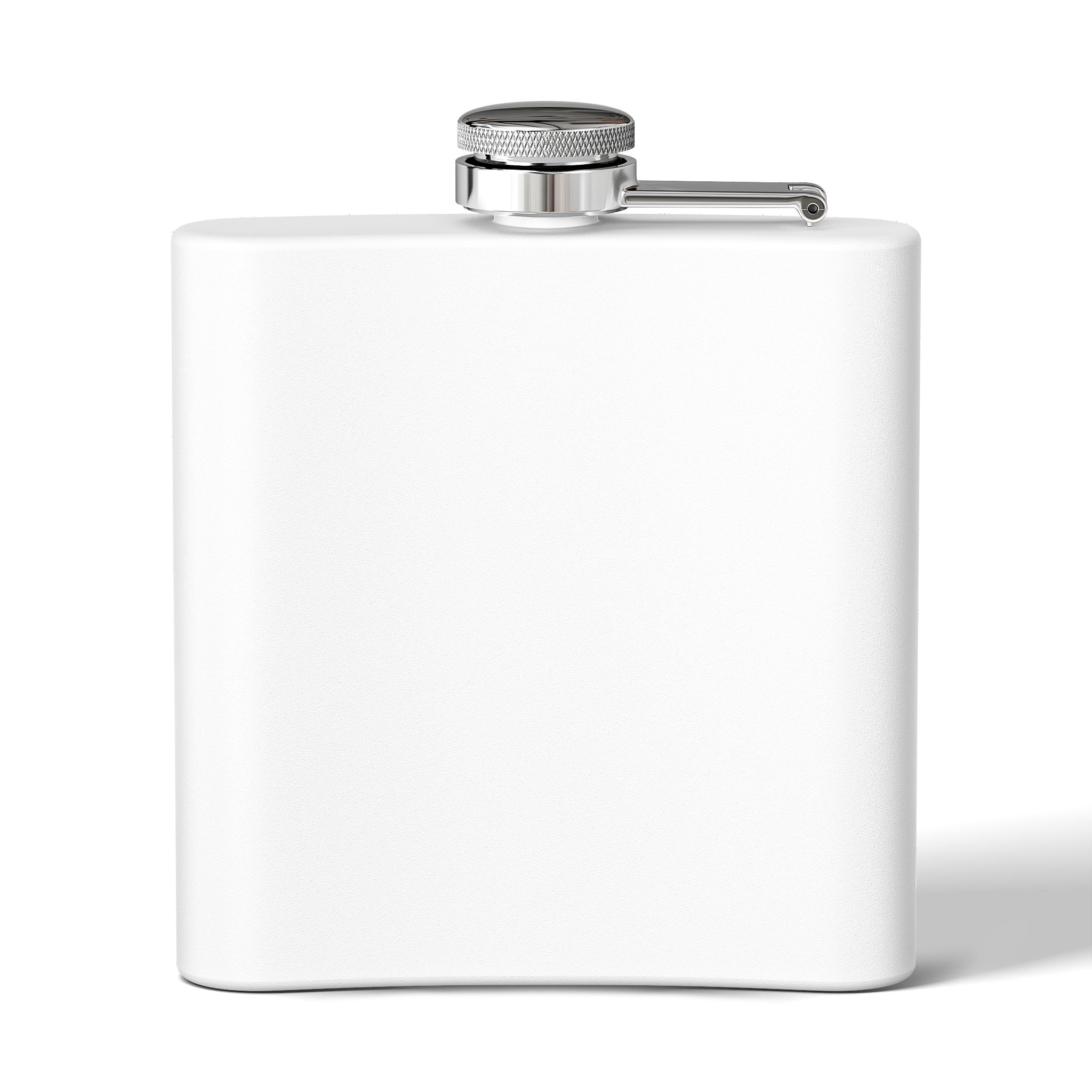 Funny Stainless Steel Flask - "Orange is Not My Color!" - 6oz Gift