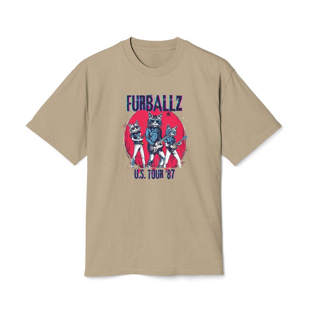 Furrballz Vintage 80s Style Graphic Band Tee