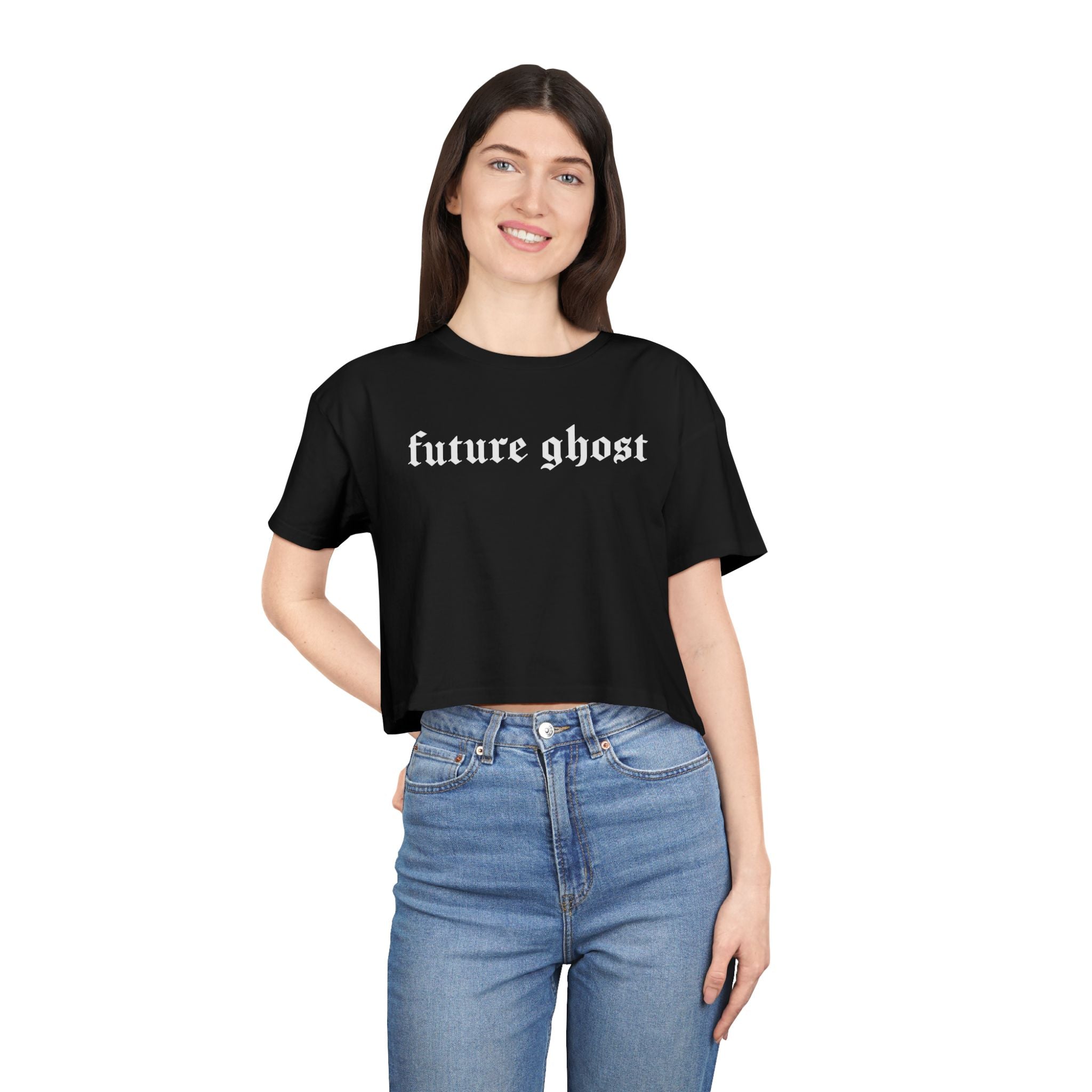 Future Ghost Cropped Tee