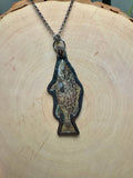 Gag and Quartz Diamond Necklace