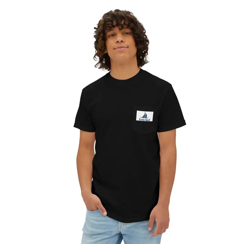 Ocean State Styles Gansett Pocket T Shirt Garment Dyed