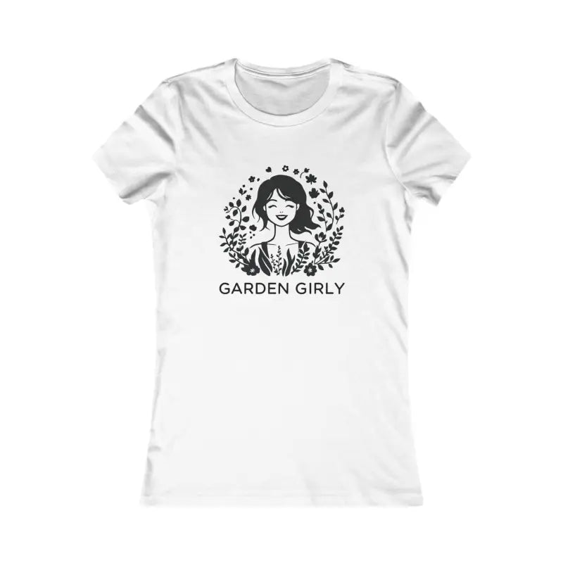 Ocean State Styles T Shirt Garden Girly Floral Design Women