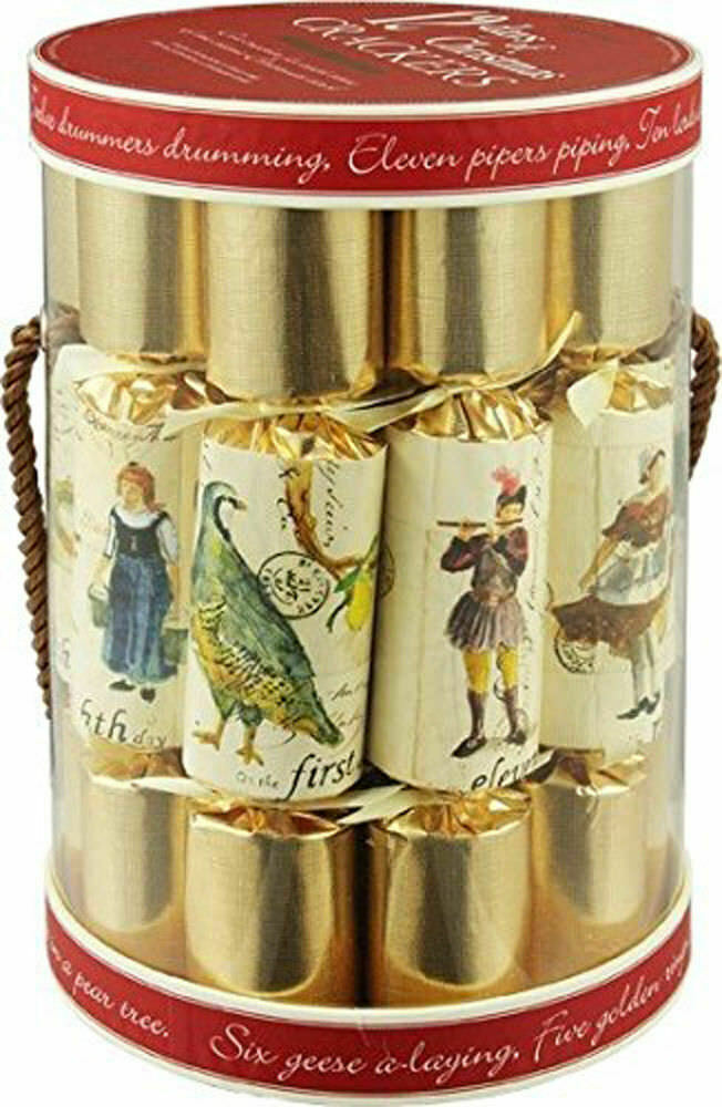 12 Days of Christmas Party Crackers