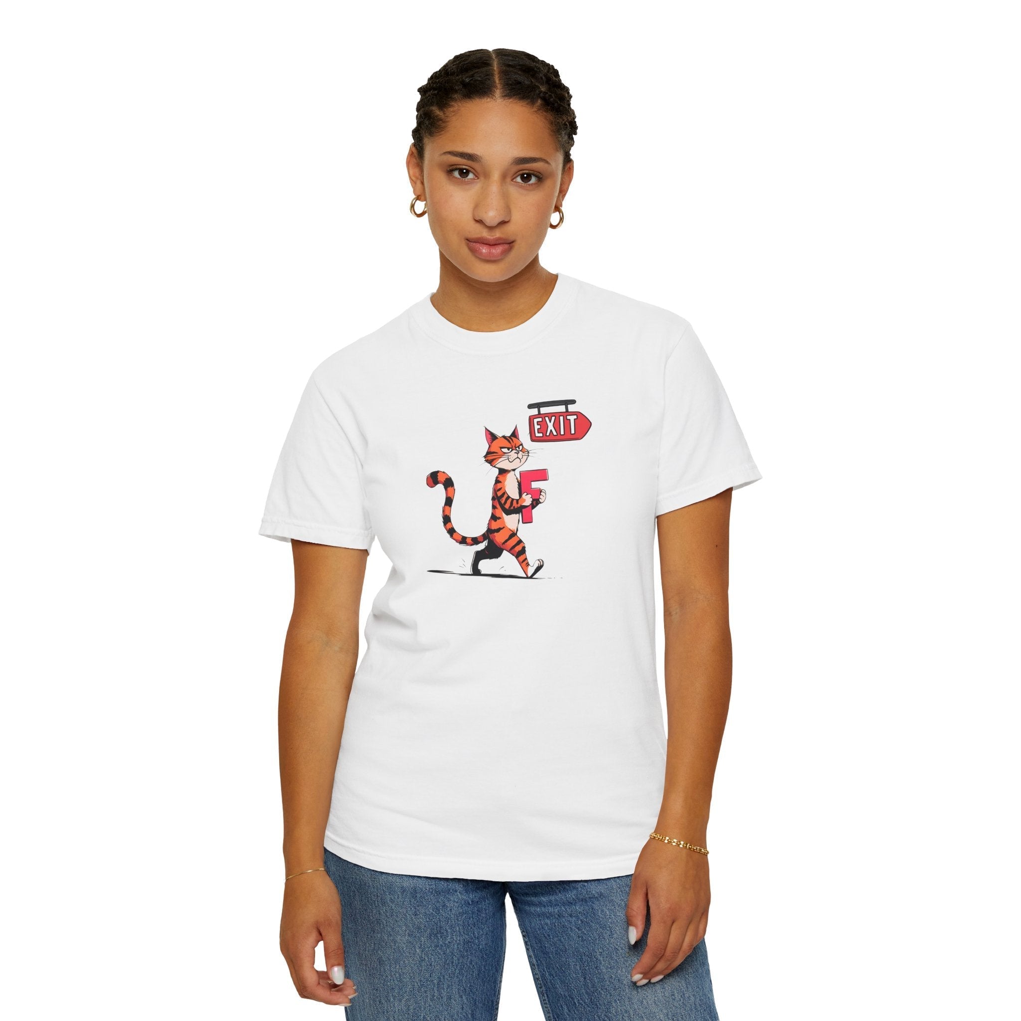 Getting the F Outta Here Unisex Garment-Dyed T-Shirt