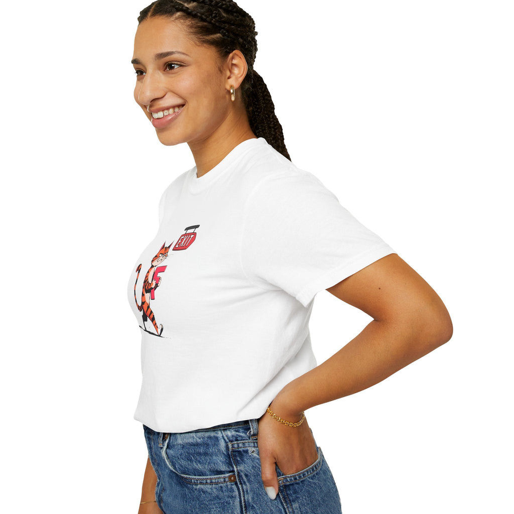 Getting the F Outta Here Unisex Garment-Dyed T-Shirt