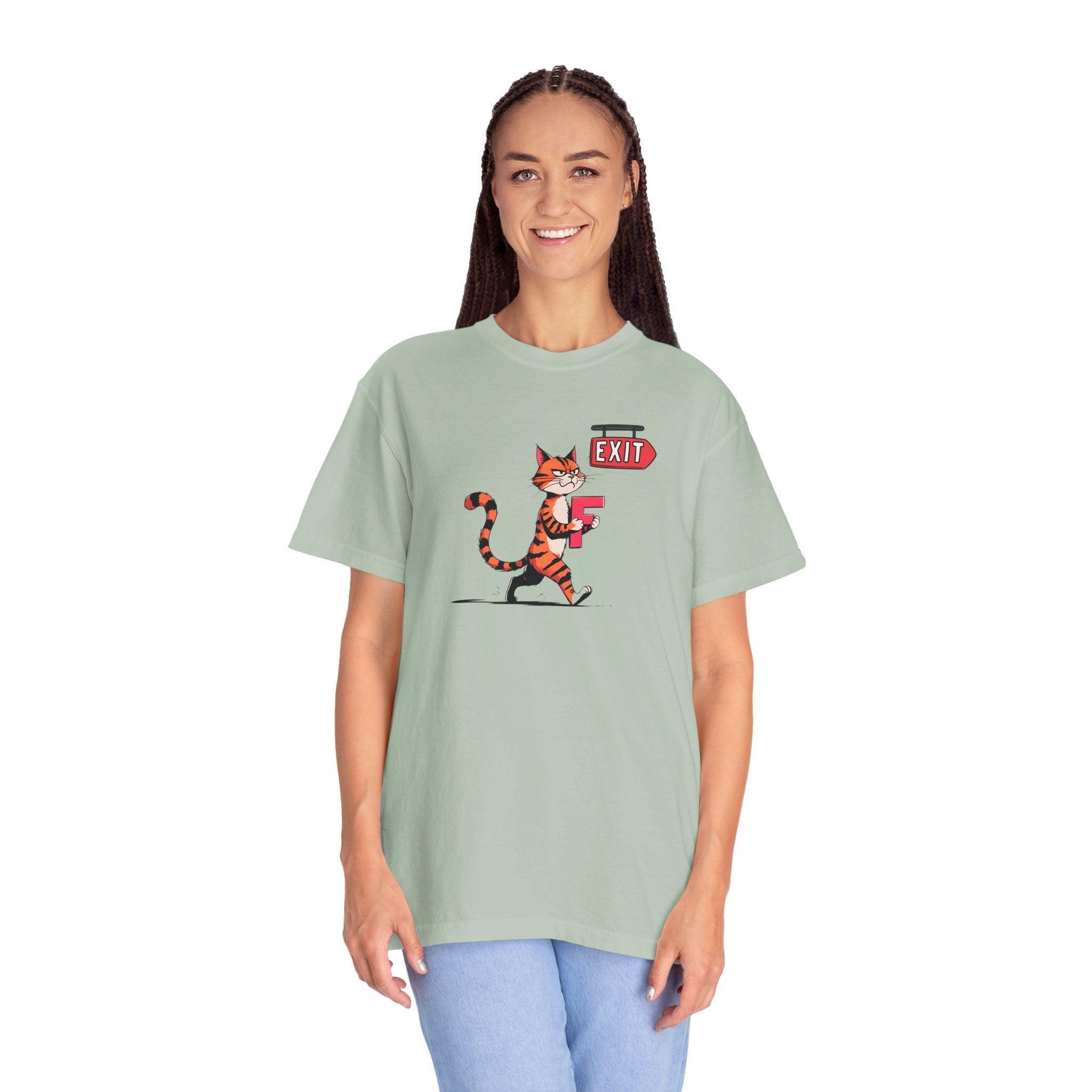 Getting the F Outta Here Unisex Garment-Dyed T-Shirt