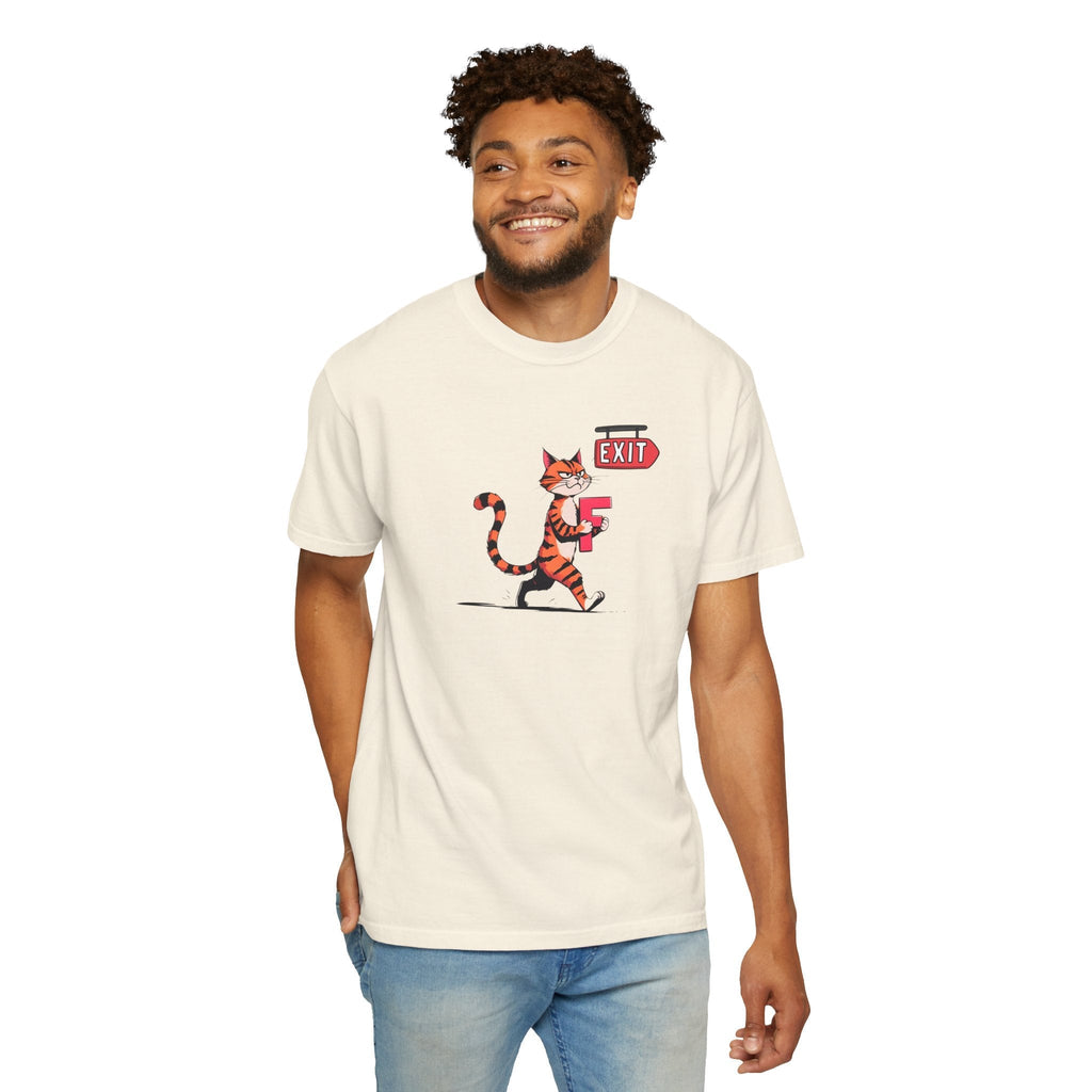 Getting the F Outta Here Unisex Garment-Dyed T-Shirt
