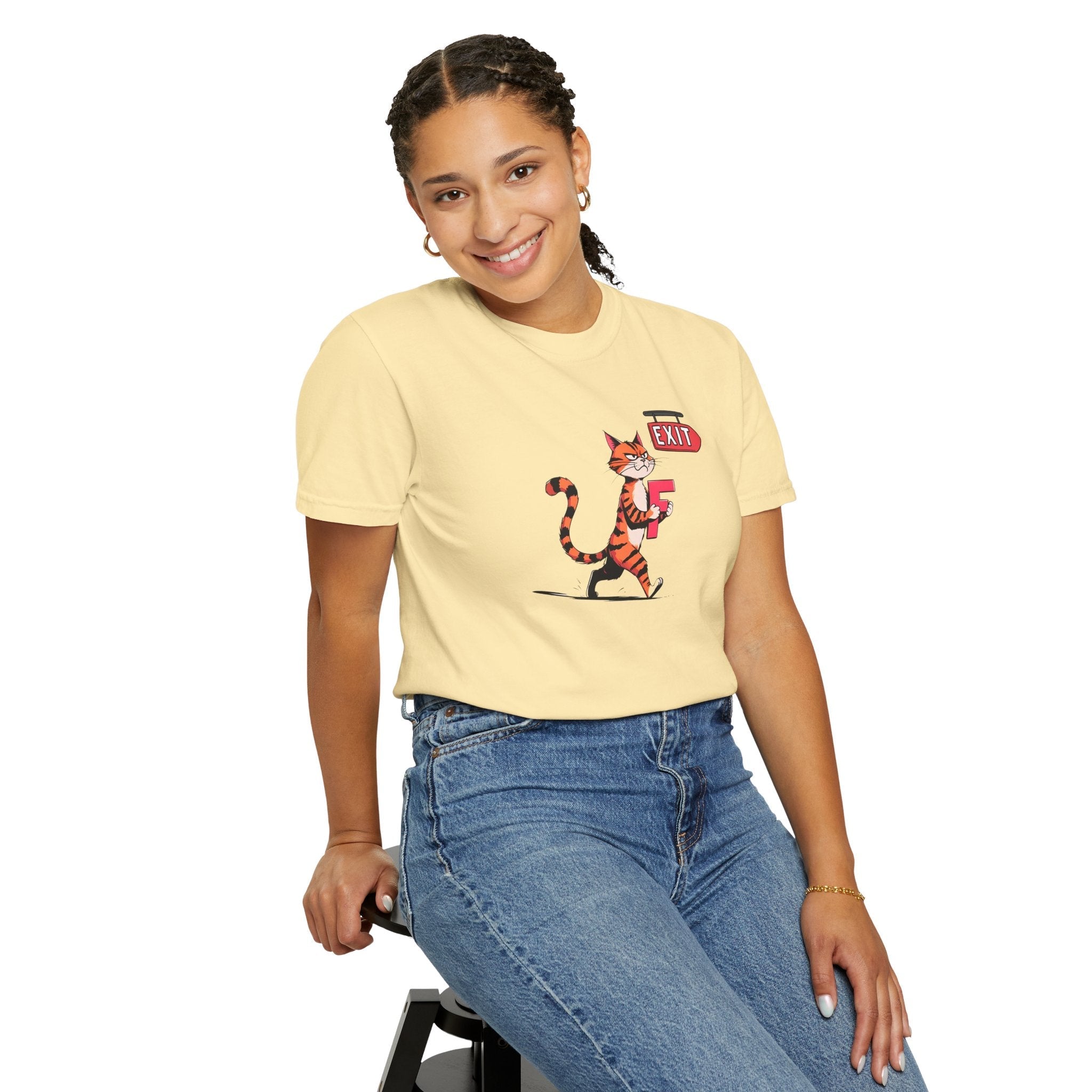 Getting the F Outta Here Unisex Garment-Dyed T-Shirt