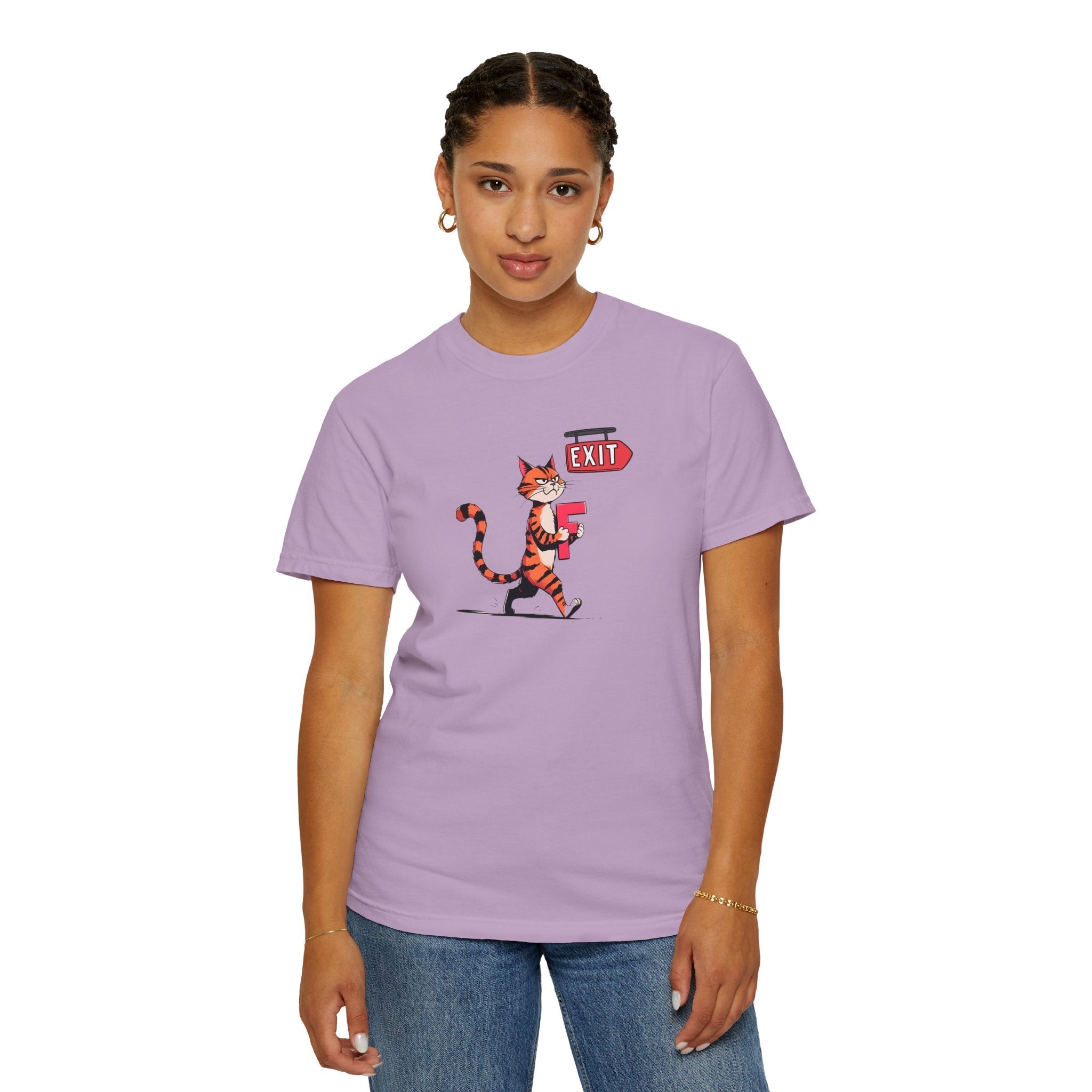 Getting the F Outta Here Unisex Garment-Dyed T-Shirt