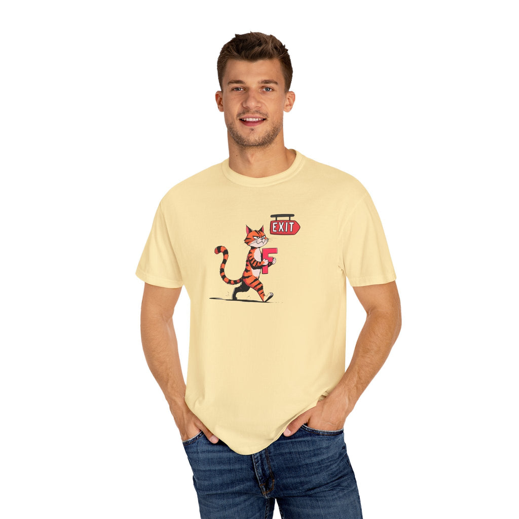 Getting the F Outta Here Unisex Garment-Dyed T-Shirt