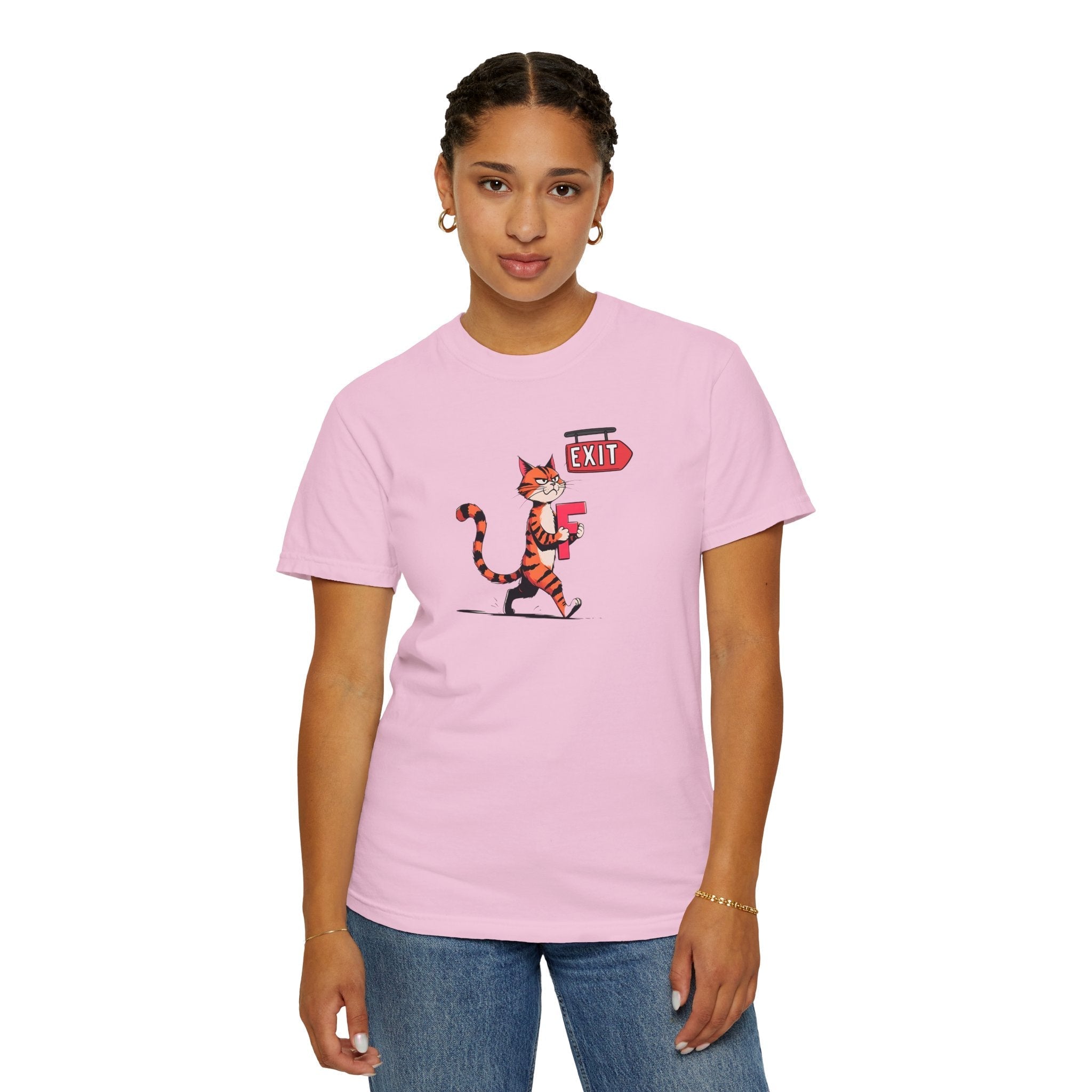 Getting the F Outta Here Unisex Garment-Dyed T-Shirt