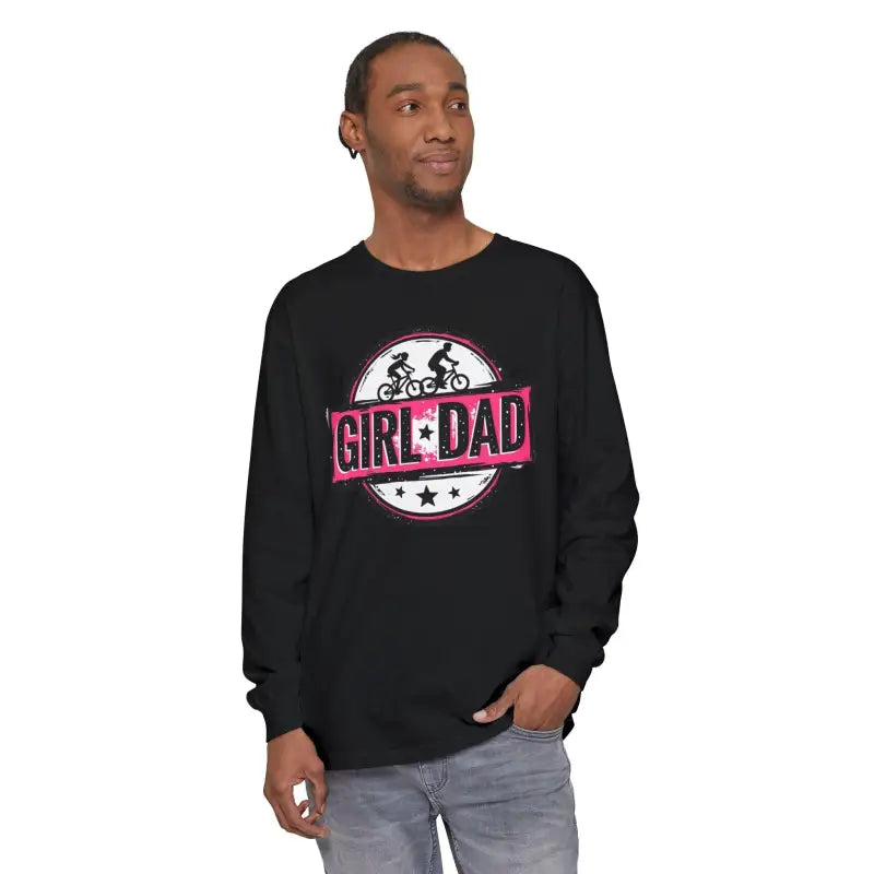 Ocean State Styles Girl Dad Long Sleeve T Shirt Unisex
