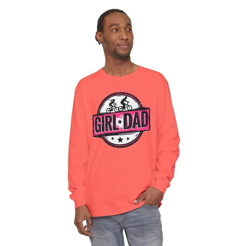 Ocean State Styles Girl Dad Long Sleeve T Shirt Unisex