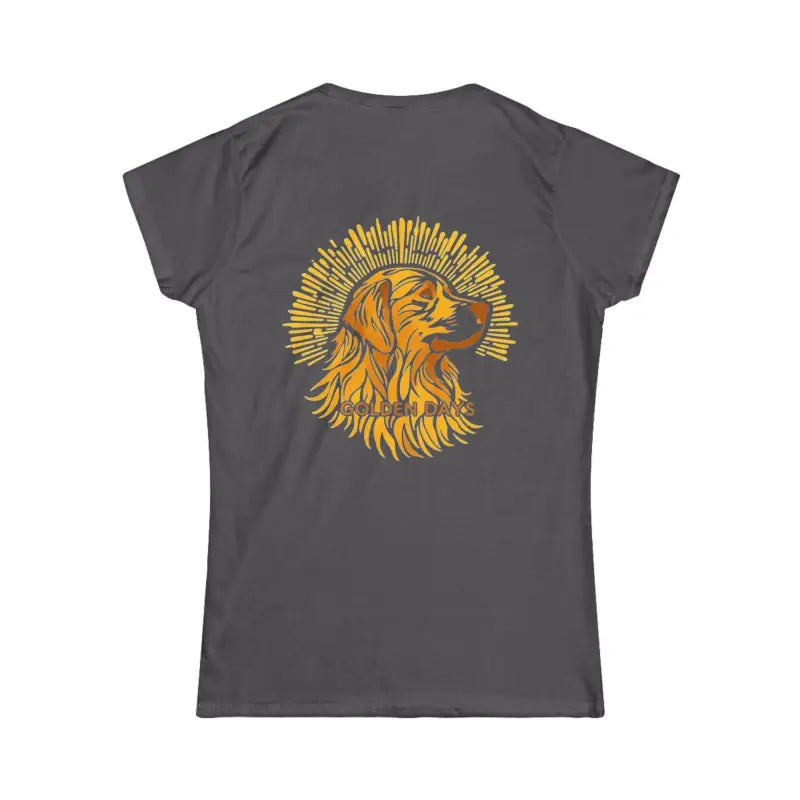 Ocean State Styles T Shirt Golden Days Dog Tee Women