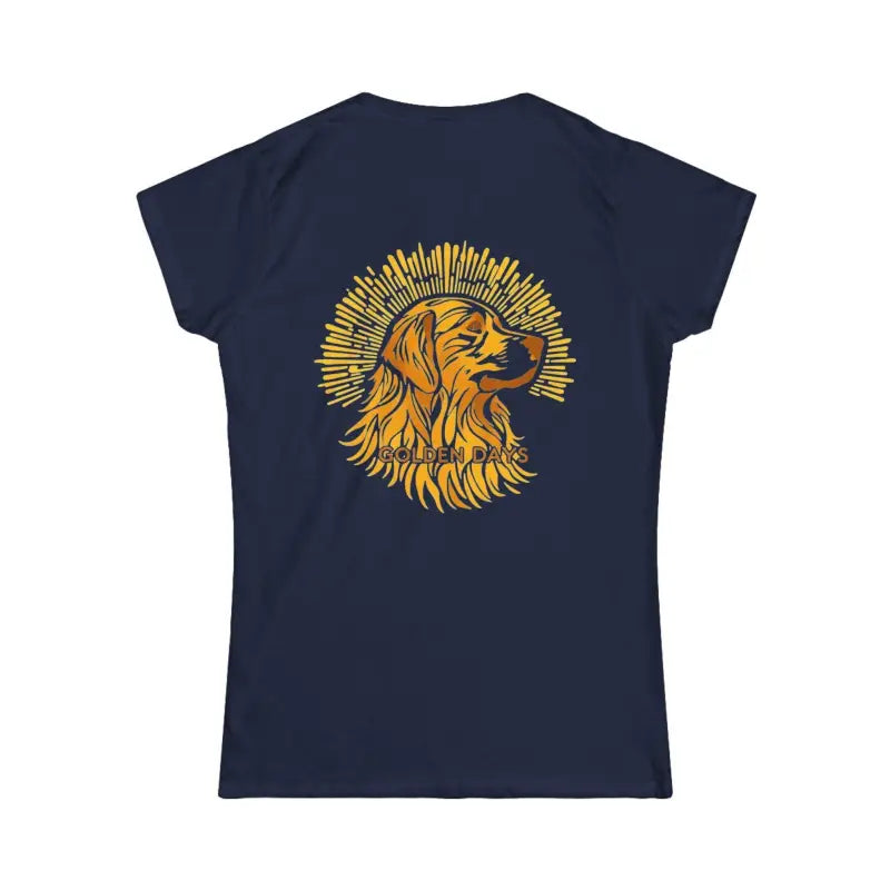 Ocean State Styles T Shirt Golden Days Dog Tee Women