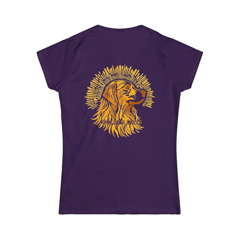 Ocean State Styles T Shirt Golden Days Dog Tee Women