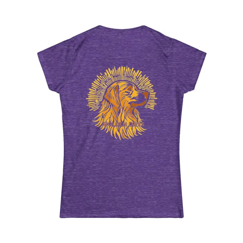 Ocean State Styles T Shirt Golden Days Dog Tee Women