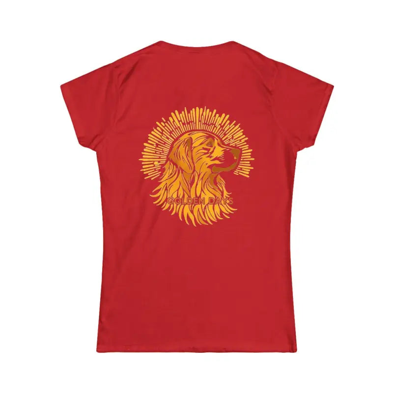 Ocean State Styles T Shirt Golden Days Dog Tee Women