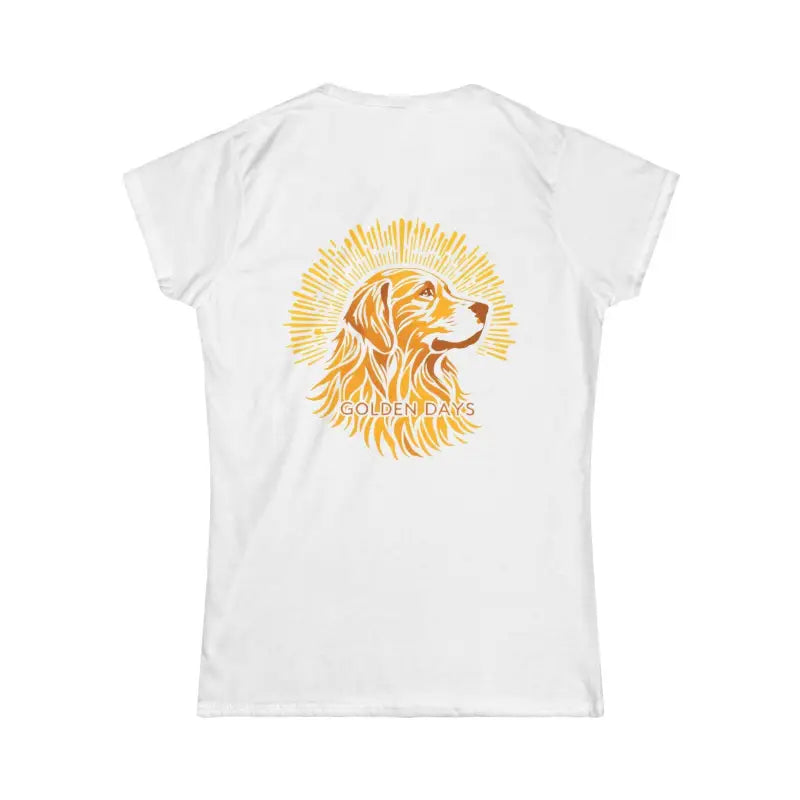 Ocean State Styles T Shirt Golden Days Dog Tee Women
