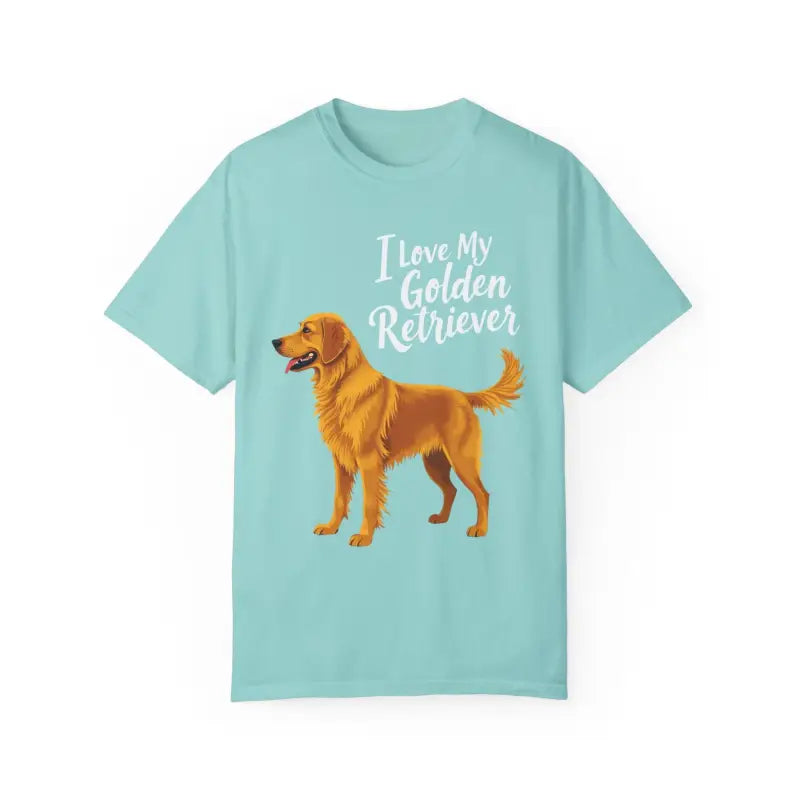 Ocean State Styles T Shirt Golden Retriever Love Graphic