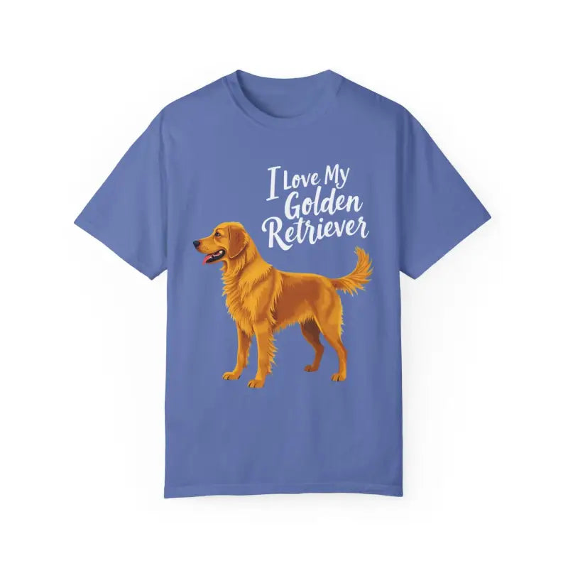 Ocean State Styles T Shirt Golden Retriever Love Graphic
