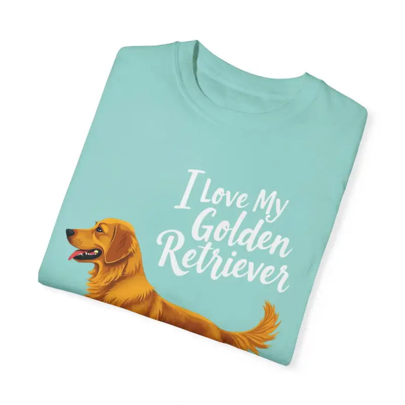 Ocean State Styles T Shirt Golden Retriever Love Graphic