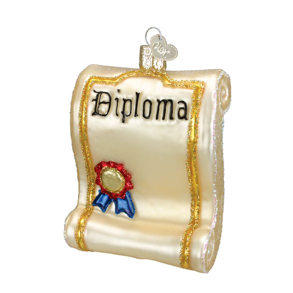 Old World Christmas Diploma