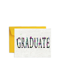 Graduate Wildflower Seed Paper Card