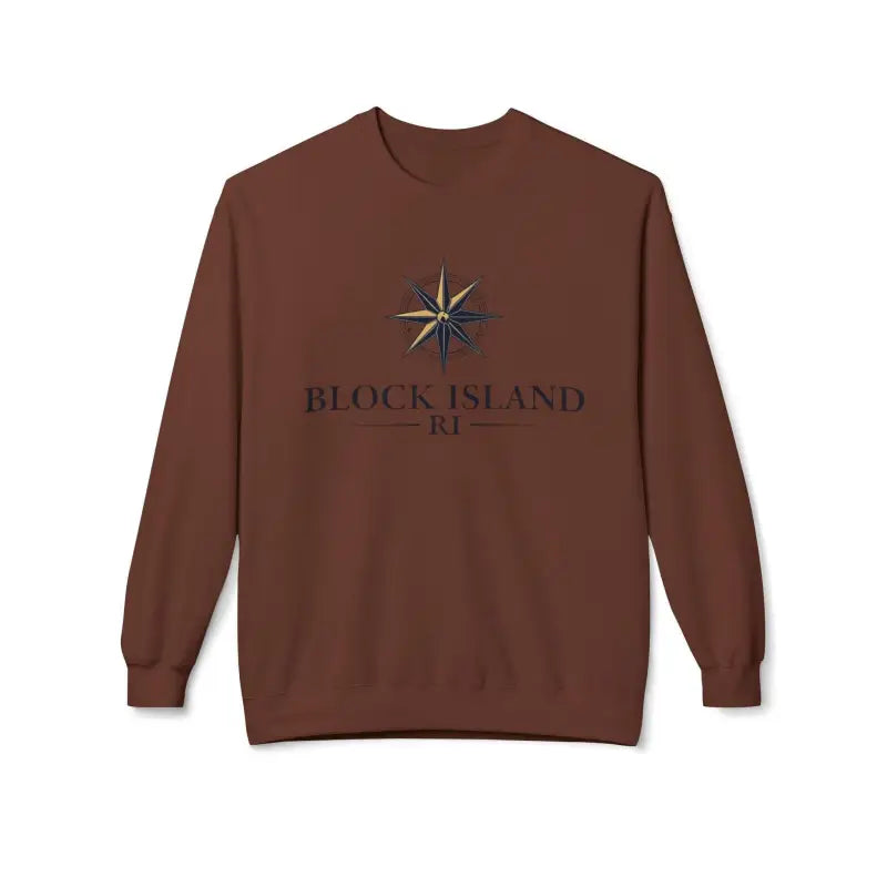 Ocean State Styles Sweatshirt Block Island Compass Design