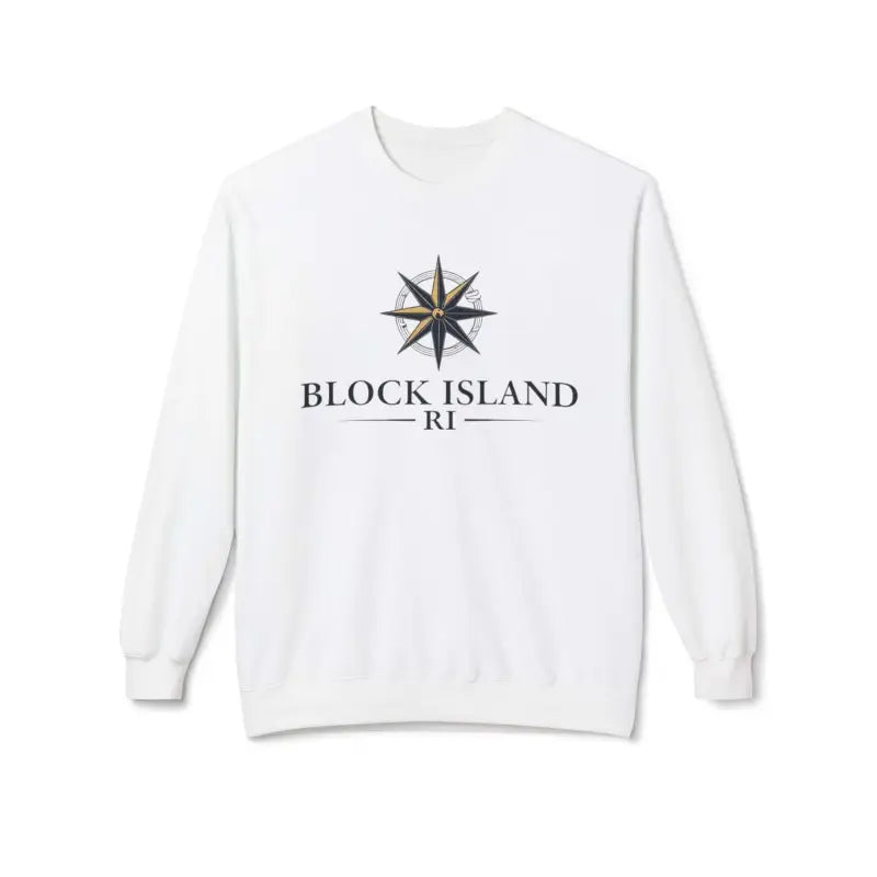 Ocean State Styles Sweatshirt Block Island Compass Design