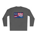 Ocean State Styles Long Sleeve Shirt American Flag Sailboat