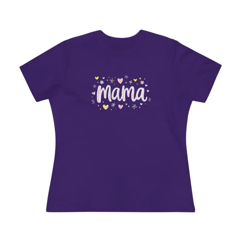Ocean State Styles T Shirt Mama Heart Graphic Tee Women
