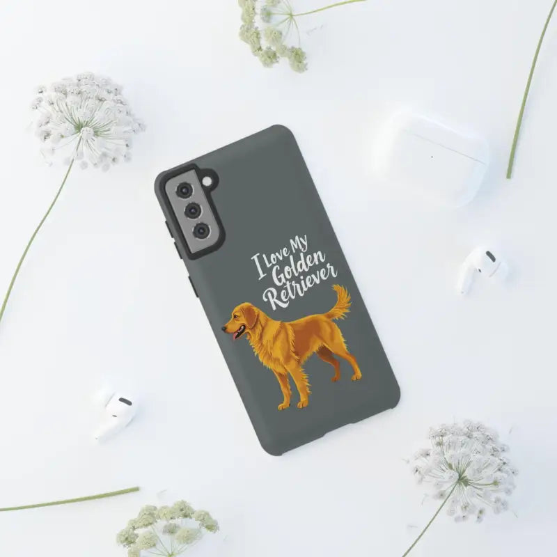 Ocean State Styles Phone Case IPhone 16 Pro Golden Retriever