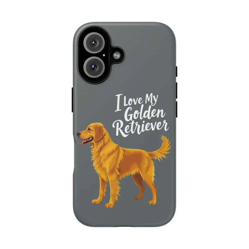 Ocean State Styles Phone Case IPhone 16 Pro Golden Retriever