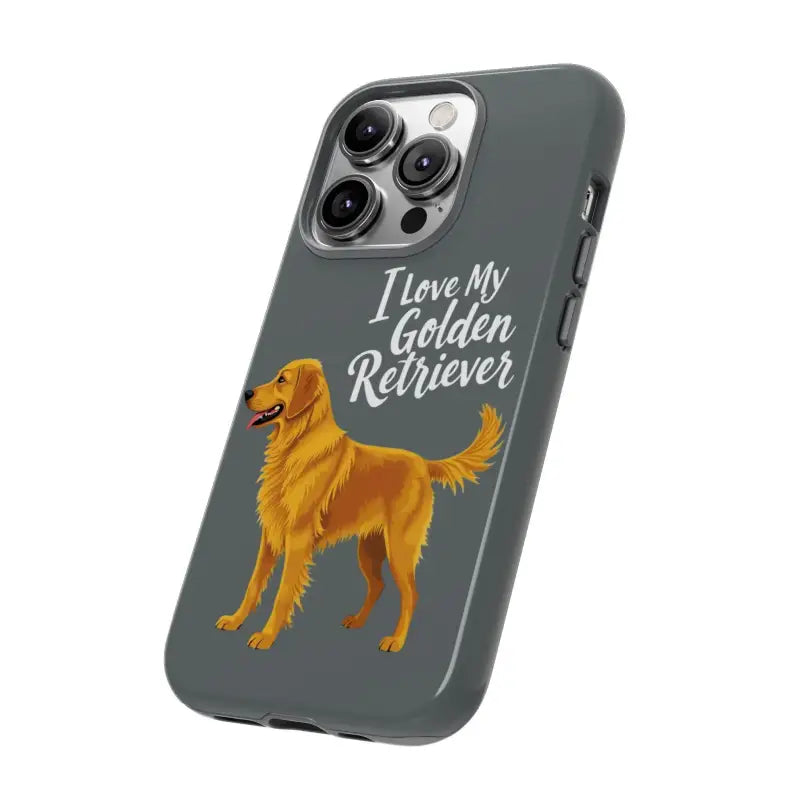 Ocean State Styles Phone Case IPhone 16 Pro Golden Retriever