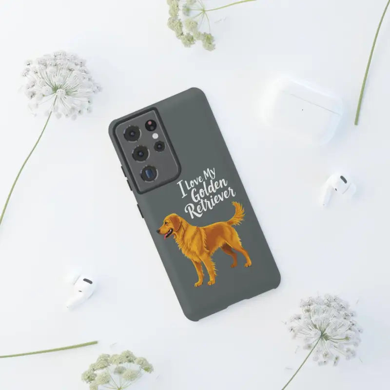 Ocean State Styles Phone Case IPhone 16 Pro Golden Retriever