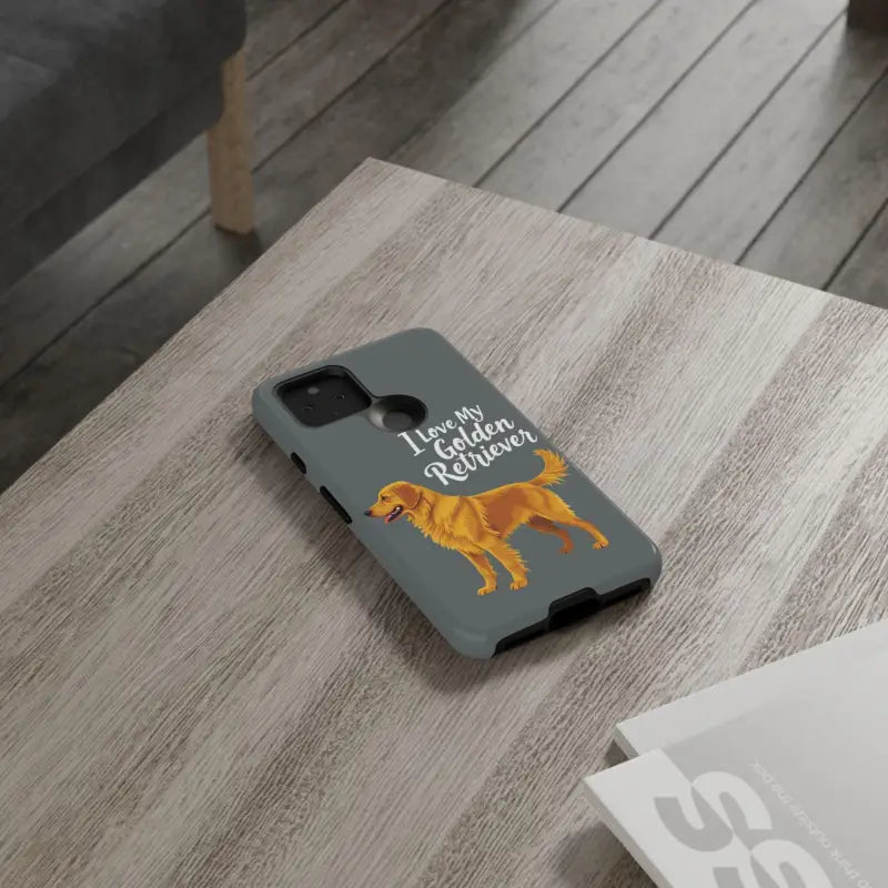 Ocean State Styles Phone Case IPhone 16 Pro Golden Retriever