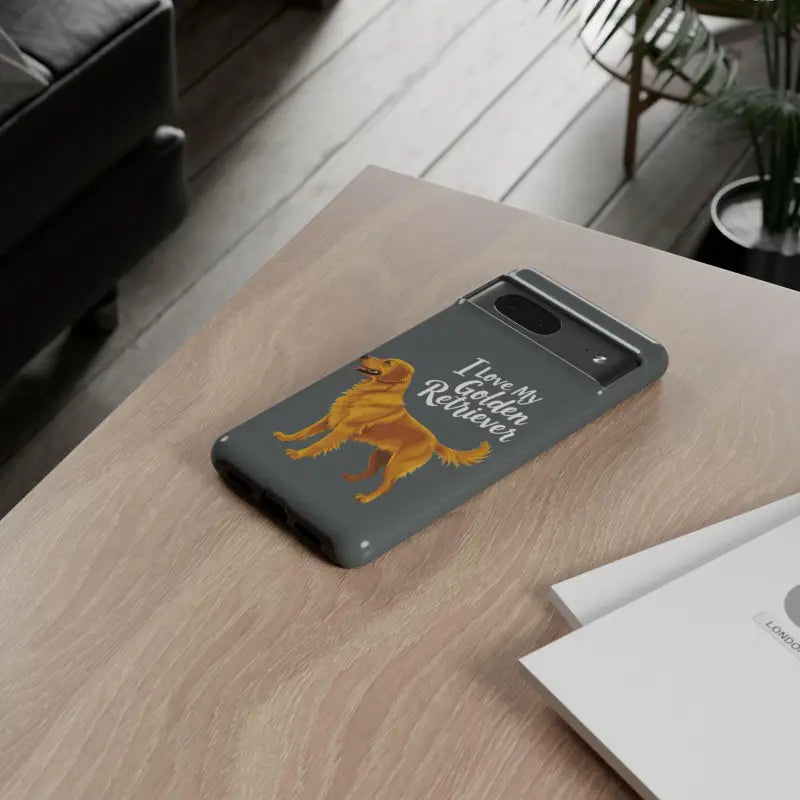 Ocean State Styles Phone Case IPhone 16 Pro Golden Retriever
