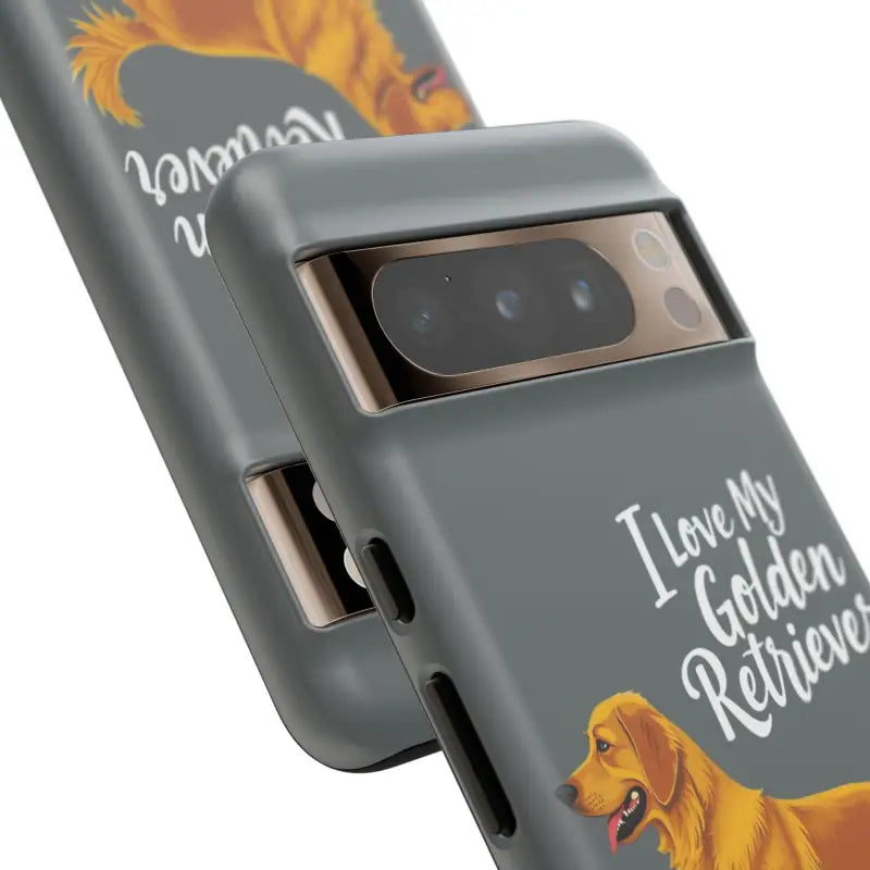 Ocean State Styles Phone Case IPhone 16 Pro Golden Retriever